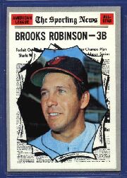 1970 Topps Baseball Cards      455     Brooks Robinson AS